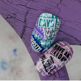 Lesly Пластины для стемпинга 6*12 см Winter Wishes