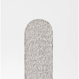 9780 RuNail Пилки-мини серые прямые, 100/180, 13 см, 50 шт./упак.