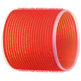 R-VTR18 DEWAL Бигуди-липучки красные, D 70 мм, 6 шт/упак.