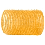 R-VTR5 DEWAL Бигуди-липучки желтые, D 32 мм, 12 шт/упак.