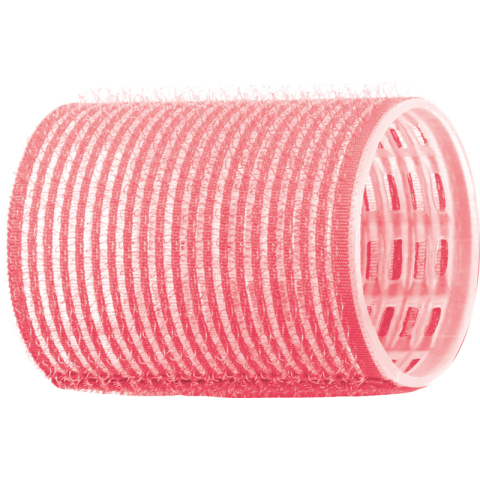 R-VTR2 DEWAL Бигуди-липучки розовые, D 44 мм, 12 шт/упак.