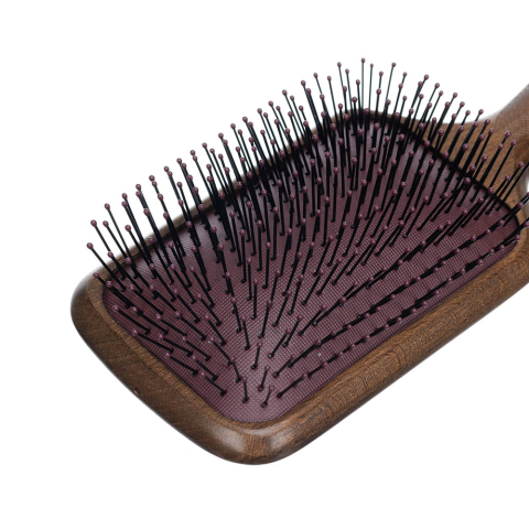 BRNЕ-362 DEWAL Щетка массажная прямоугольная, нейлоновый штифт, 13 рядов