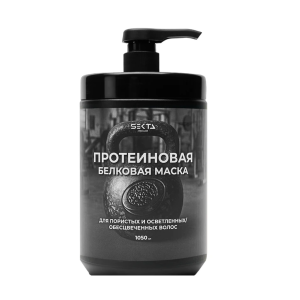 HS Протеиновая белковая маска для пористых и осветленных/обесцвеченных волос, 1050 мл.