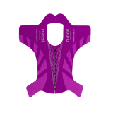 4101 RuNail Формы одноразовые Фиолетовые, 100 шт.