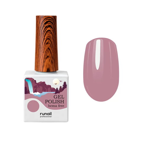 9889 RuNail Гель-лак Hema free, 10 мл.