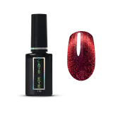 9913 RuNail Гель-лак RED Cat's eye, 7 мл.