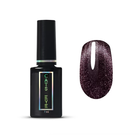 9917 RuNail Гель-лак RED Cat's eye, 7 мл.