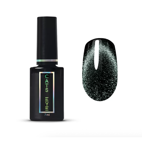 9928 RuNail Гель-лак DARK Cat's eye, 7 мл.