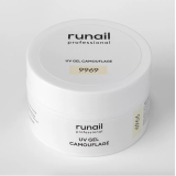 9969 RuNail Камуфлирующий УФ Гель Сгущенное молоко, 15 гр.