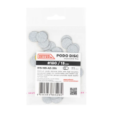 NN D15-180-AZ (35) Файлы для дисков сменные, 180 грит, 35 шт, Зебра