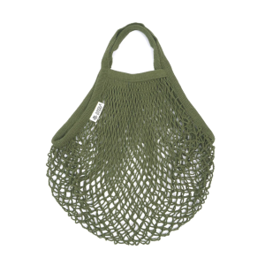 0102 Авоська с короткой ручкой, насыщенный оливковый