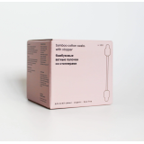 3509 Бамбуковые ватные палочки со стоппером, 100 шт.