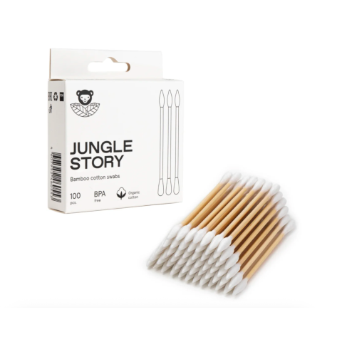 0553 Ватные палочки White, ультра мягкий хлопок, заостренные