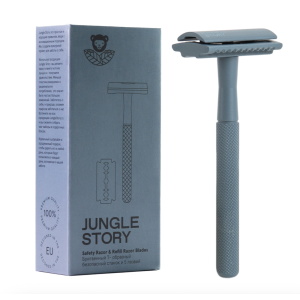 0461 Бритвенный станок Космический Серый + 5 лезвий комплект