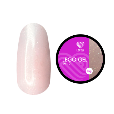 Lovely Lego Гель для наращивания и укрепления Shik №01, 15 гр.