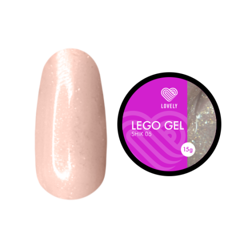 Lovely Lego Гель для наращивания и укрепления Shik №05, 15 гр.