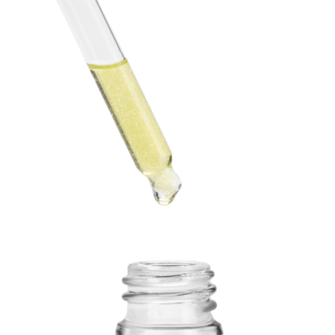 ADRICOCO Сухое масло для кутикулы с шиммером Ананас, 30 мл.