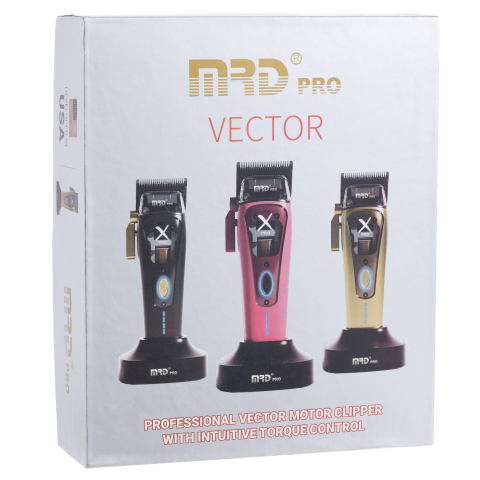 MRD-HC-999C green Машинка для стрижки, 10000-13000 об/мин, нож 45 мм, 0,3-4,0 мм, 6 насадок