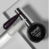 9909 RuNail Топ глянцевый Coat Effect Purple Aurora, 9 мл.
