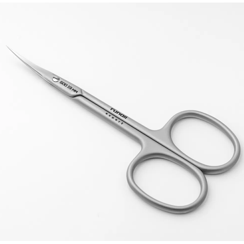 600/19 RuNail Ножницы для кутикулы матовые 100/19 мм