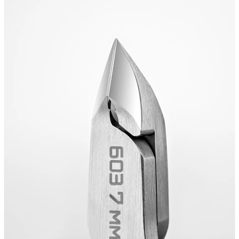 603/07 RuNail Кусачки для кутикулы матовые 105/07 мм