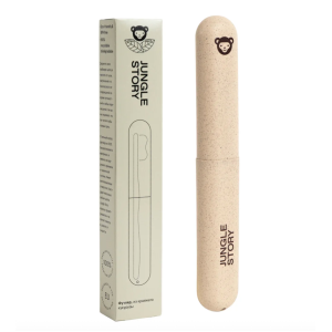 Футляр Биоразлагаемый для зубной щетки, Бежевый