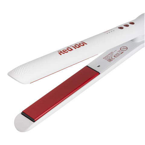 03-402 DEWAL Red Щипцы для выпрямления волос Idol 24*110 мм, терморегулятор, титаново-турмалиновое покрытие, 57 Вт