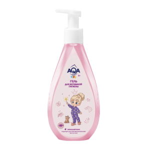 AQA baby KIDS Детский гель для интимной гигиены, 250 мл.