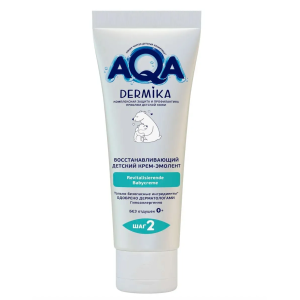 AQA DERMIKA Восстанавливающий детский крем-эмолент, 75 мл.