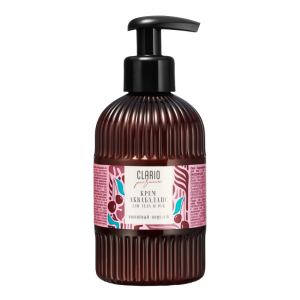 CLARIO Парфюмированный крем аквабаланс для рук и тела Вишневый поцелуй, 270 мл.