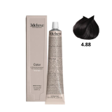 3DELUXE Крем-краска 4.88 шатен насыщенный коричневый, 100 мл.