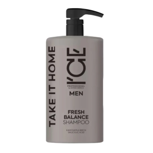 ICE Home Мужской шампунь для жирных волос, 1000 мл.
