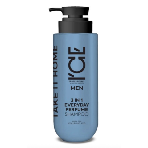 ICE Home Мужской шампунь парфюмированный 3в1, 400 мл.
