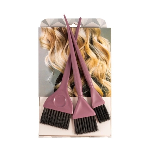 ST222 НАБОР Кистей для окрашивания волос Stavver, 3 шт./упак.