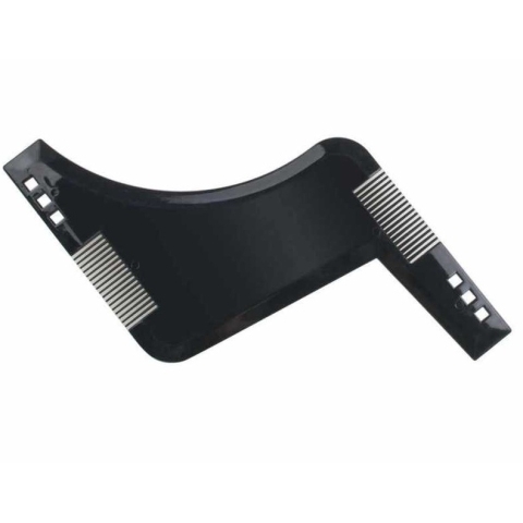 GB-5009 Расческа для бороды Бумеранг 11,4*10 см.