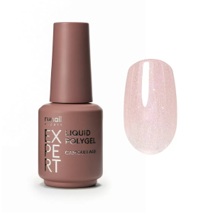 238/18 RuNail Expert Жидкий полигель с шиммером, 18 мл.