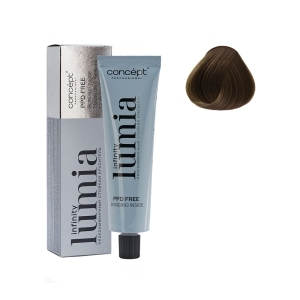 КОНЦЕПТ INFINITY LUMIA Низкоаммиачный стойкий краситель 6.0 Русый, 100 мл.