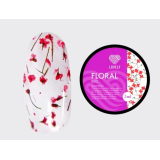 Lovely Гель-лак c сухоцветами Floral красный, 5 мл.