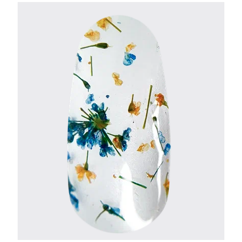 Lovely Гель-лак c сухоцветами Floral синий, 5 мл.
